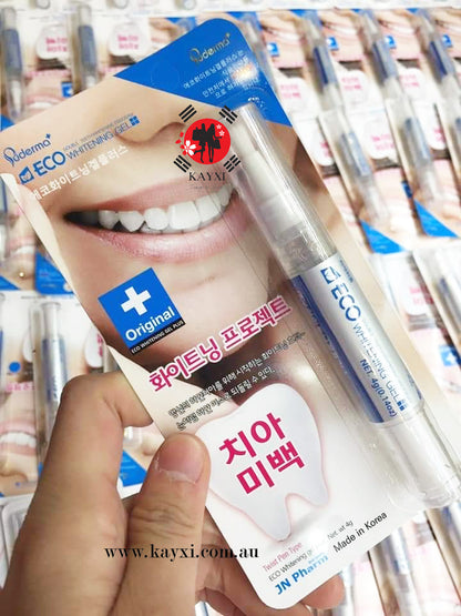[PUDERMA] ECO Teeth Whitening Gel Plus 4g
