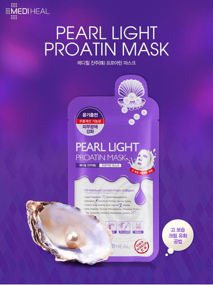 [MEDI HEAL] Pearl Light Proatin Mask 27ml