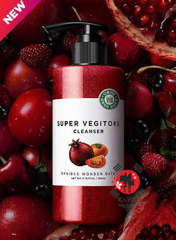 [BY VIBES - WONDERBATH] Super Vegitoks Cleanser “RED” 300ml