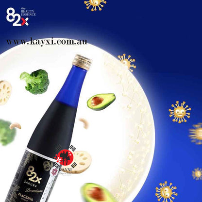 [82X] Placenta Drink “SAKURA” 500ml NEW PACKAGING