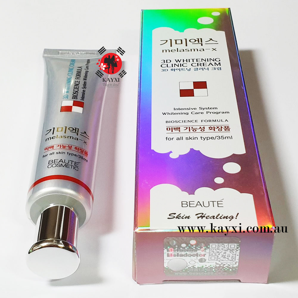 [BEAUTÉ COSMETICS] Melasma-X 3D Whitening Clinic Cream 35ml