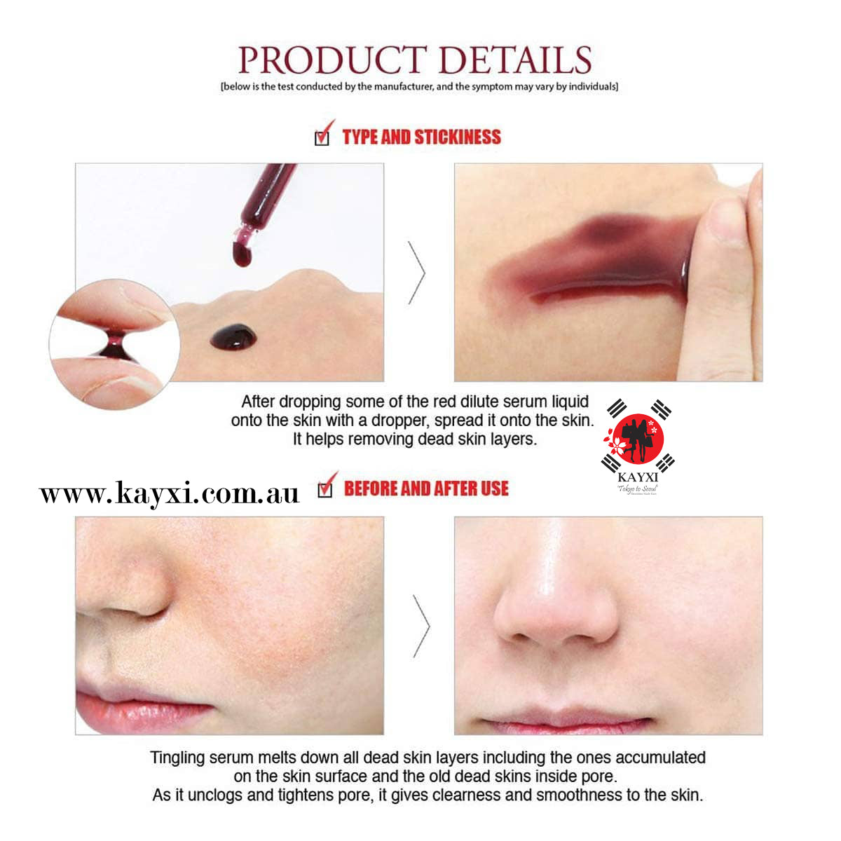 [SO NATURAL] Red Peel Tingle Serum 35ml