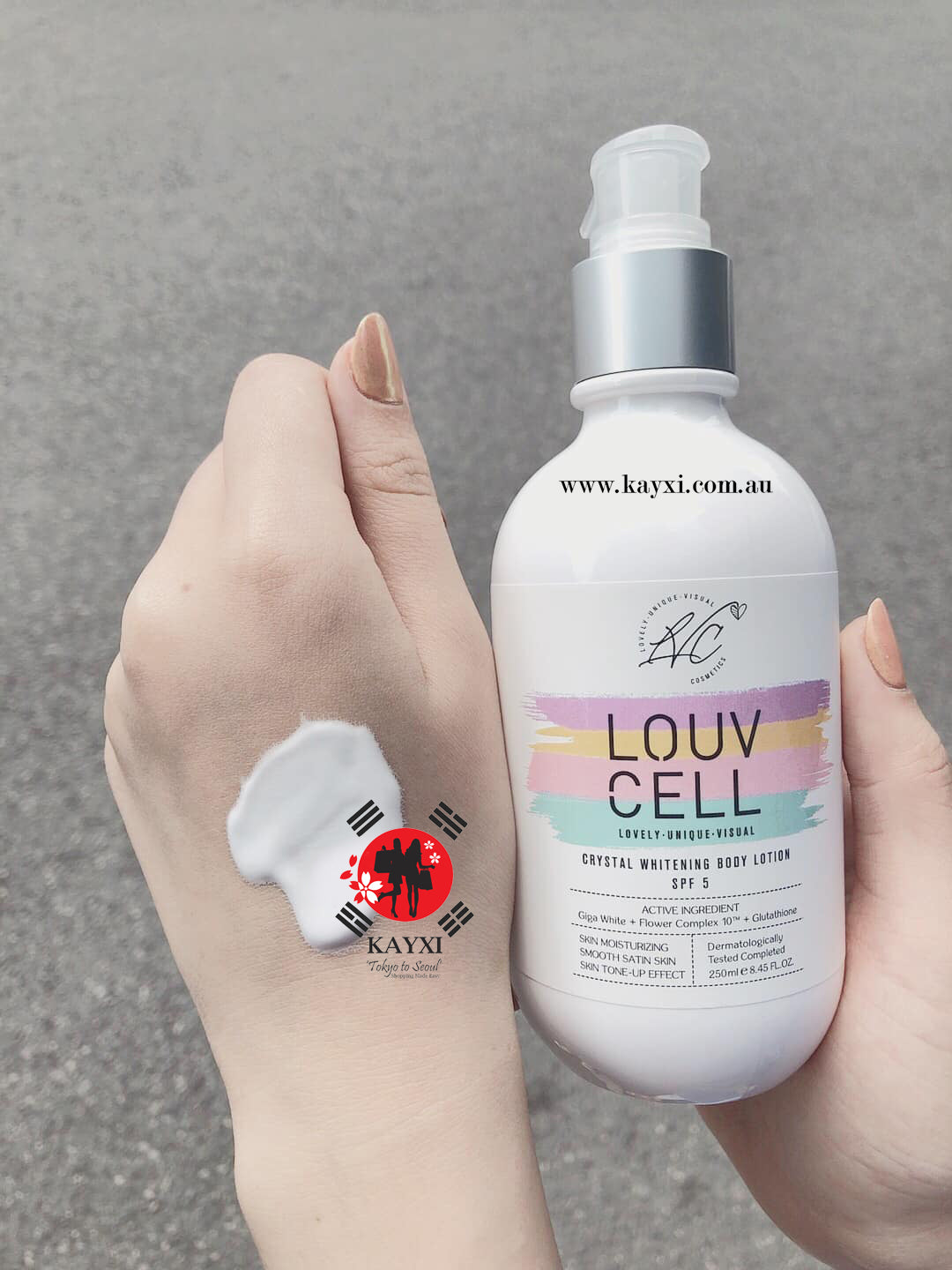 [LOUVCELL] Crystal Whitening Body Lotion 250ml