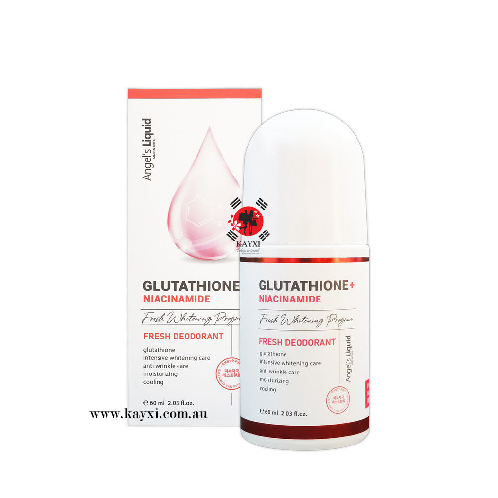 [ANGEL’S LIQUID] Glutathione Niacinamide  Whitening Fresh Deodorant 60ml