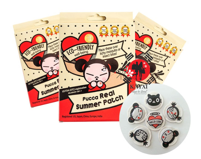 [KAYONE] PUCCA by VOOZ Mosquito Patch Stickers 12 Pcs (50% OFF)