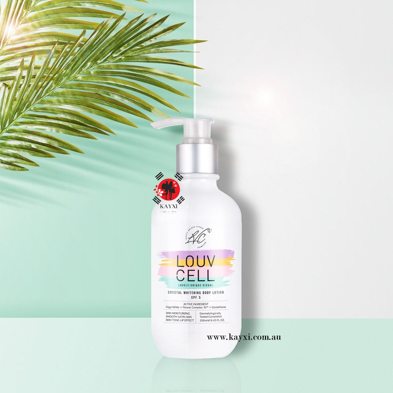 [LOUVCELL] Crystal Whitening Body Lotion 250ml