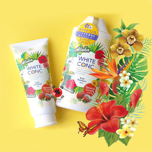 [WHITE CONC] Body Gommage  Aloha Hawaii Coconut Version 180g