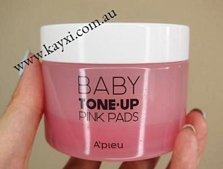 [A'PIEU] Baby Tone-Up Pink Pads 75g - 40 sheets (50% OFF) *NO BOX*