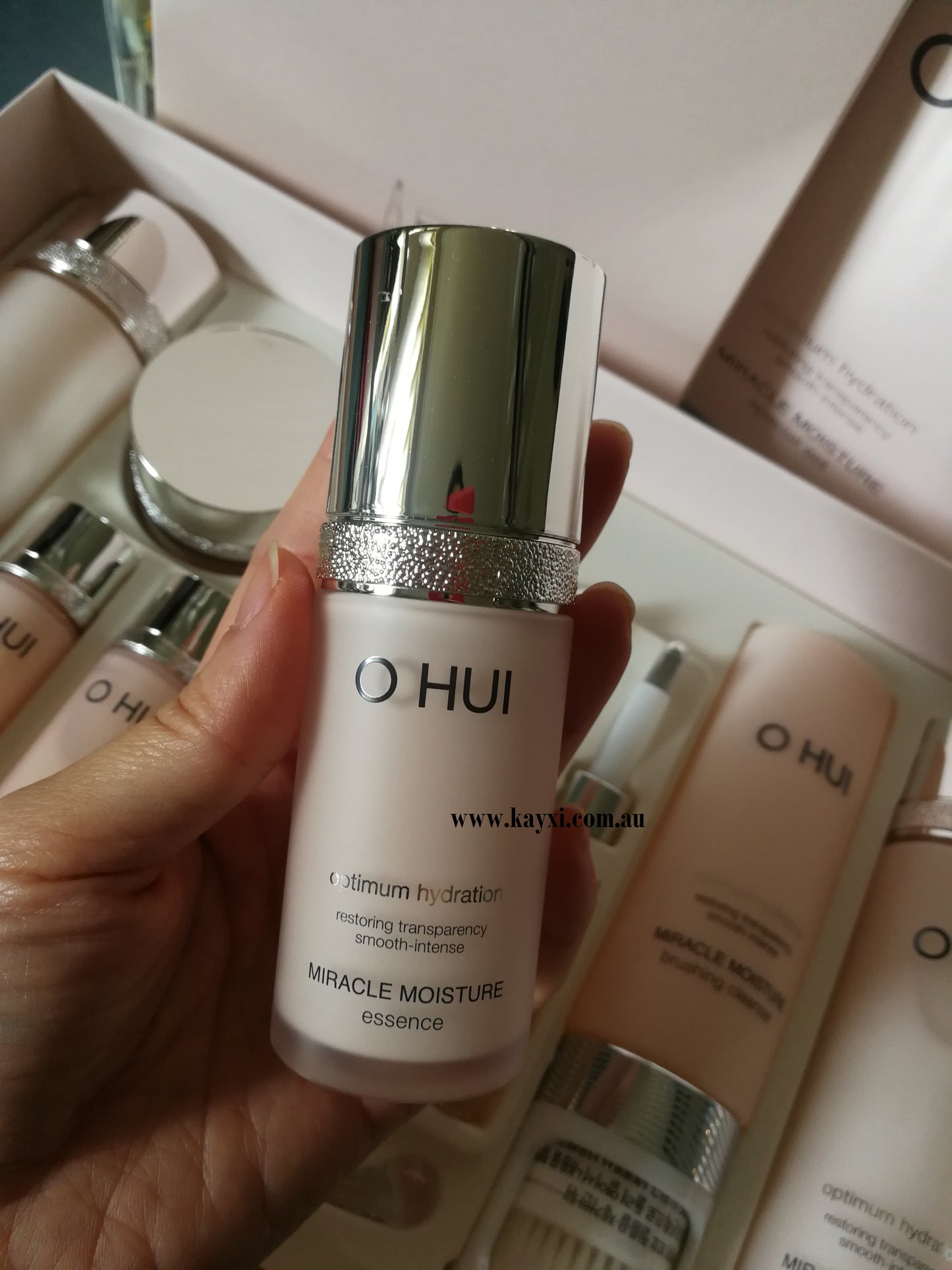 [OHUI] Optimum Hydration Miracle Moisture Special Set