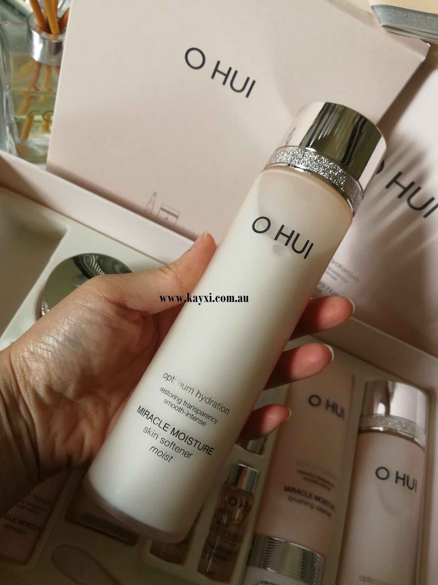 [OHUI] Optimum Hydration Miracle Moisture Special Set