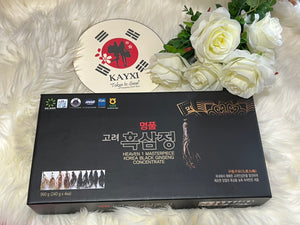 [HEAVEN 1 MASTERPIECE] Korea Black Ginseng Concentrate 240gx4