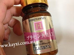 [HiROSOPHY] Hiro Sophie Placenta MAX 30000mg - 120 Tablets (50% OFF)