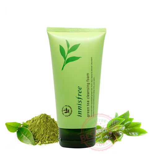 [INNISFREE] Green Tea Cleansing Foam 30ml & Green Tea Seed Serum 30ml - 2 pcs Set