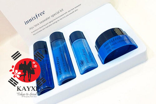 [INNISFREE] Jeju Lava Seawater Special Kit Mini 4 Items Kit Total 75ml