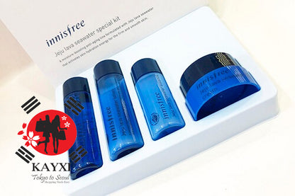 [INNISFREE] Jeju Lava Seawater Special Kit Mini 4 Items Kit Total 75ml