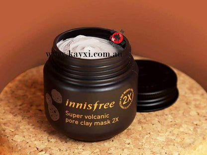 [INNISFREE] Super Volcanic Pore Clay Mask 2X 100ml