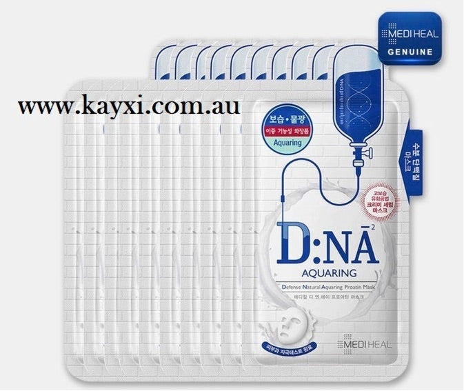 [MEDIHEAL] DNA Defense Natural Aquaring Proatin Mask 25g (10 Pieces)