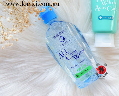 [SHISEIDO] Senka All Clear Micellar Water FRESH ANTI-SHINE 230ml (45% OFF)
