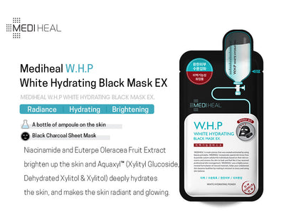 [MEDI HEAL] W.H.P White Hydrating Black Mask 25ml