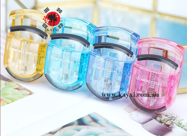 [KAI] Compact Eyelash Curler Aqua Made In Japan