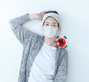 [ARAX] Pitta Mask – White  Anti-Pollution Face Mask 3 pcs