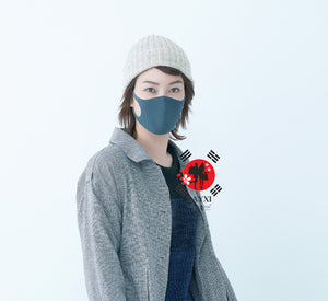 [ARAX] Pitta Mask – Navy Anti-Pollution Face Mask 3 pcs