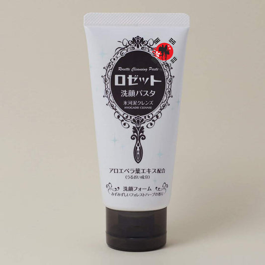 [ROSETTE] Facial Cleansing Paste - White – Glacier Mud Cleanse 120g