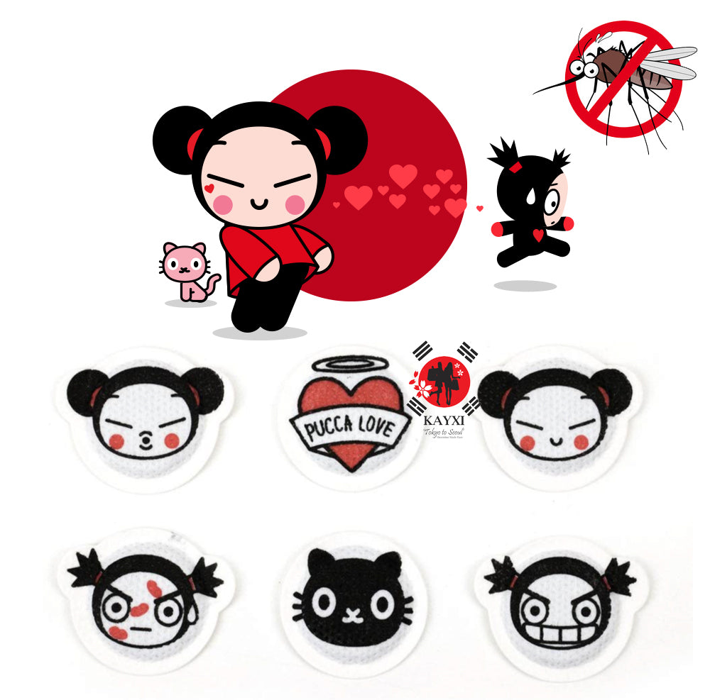 [KAYONE] PUCCA by VOOZ Mosquito Patch Stickers 12 Pcs (50% OFF)