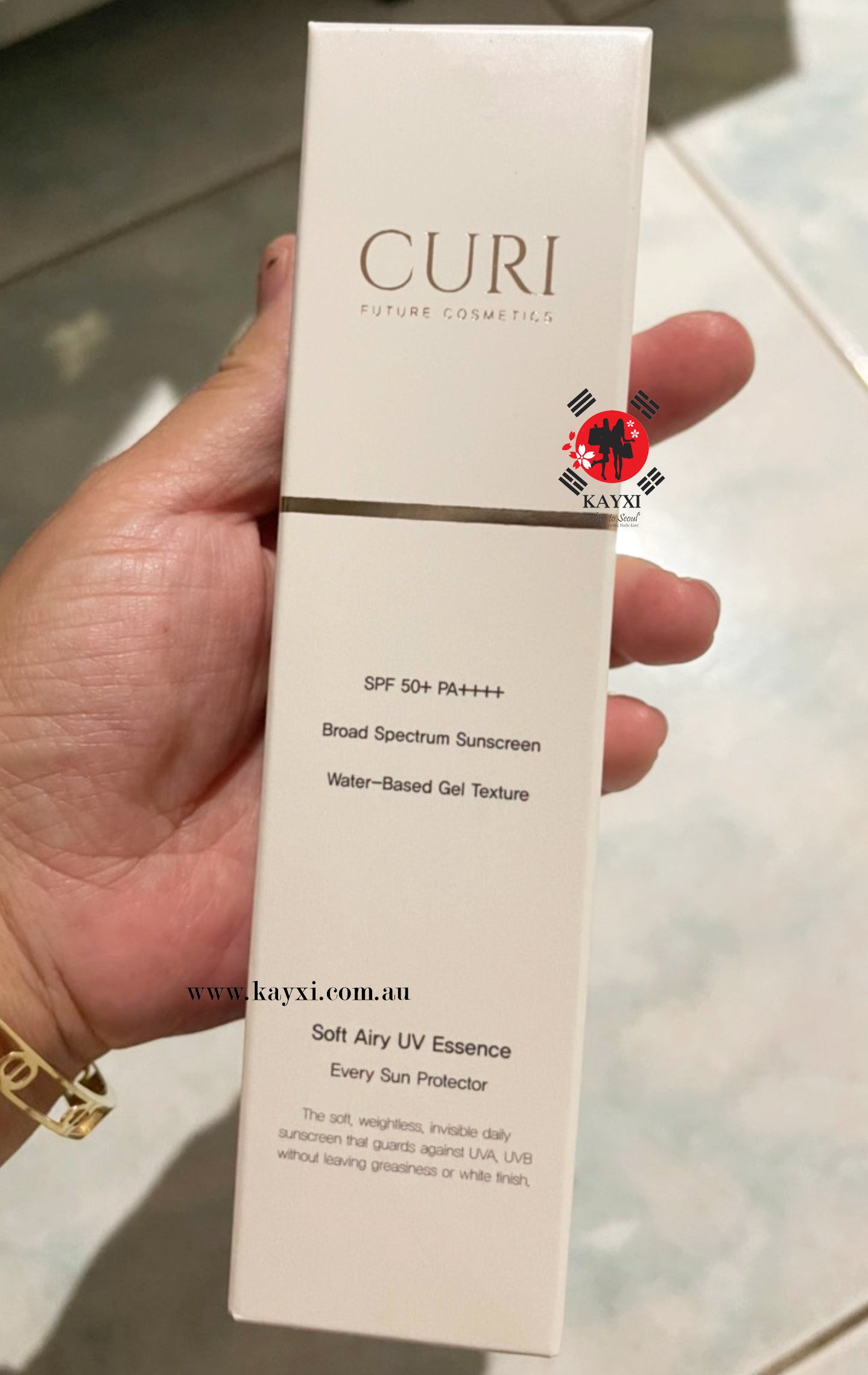 [CURI] Future Cosmetics Soft Airy UV Essence SFP50+ PA++++ 40ml