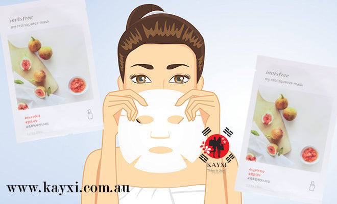[INNISFREE] My Real Squeeze Mask - Fig 20ml