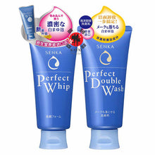 [SHISEIDO] Senka Perfect Double Wash - Makeup Removing Facial Cleanser ALL in One 120g