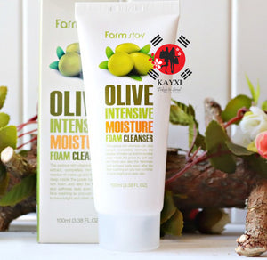 [FARM STAY] Olive Intensive Moisture Foam Cleanser - 100ml