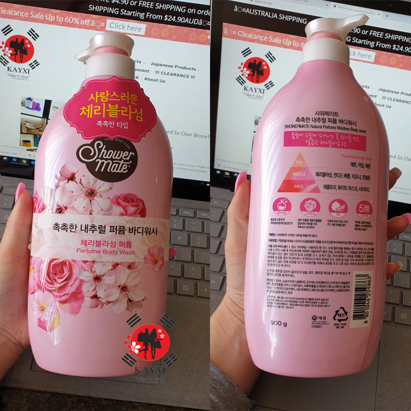 [AEKYUNG] Shower Mate - Total Body Care NATURAL Perfume Body Wash 900g