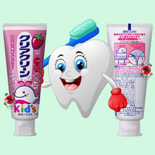[KAO] Kids Clear Clean Toothpaste  Strawberry Flavour 70g