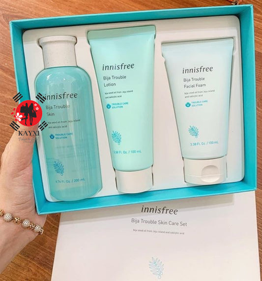 [INNISFREE] Bija Trouble Skin Care Set Total 300ml