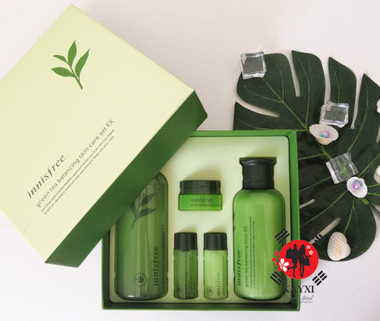 [INNISFREE] Green Tea Balancing Skin Care EX Total 400ml