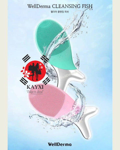 [WELLDERMA]  Cleansing Fish  Facial Cleansing Device