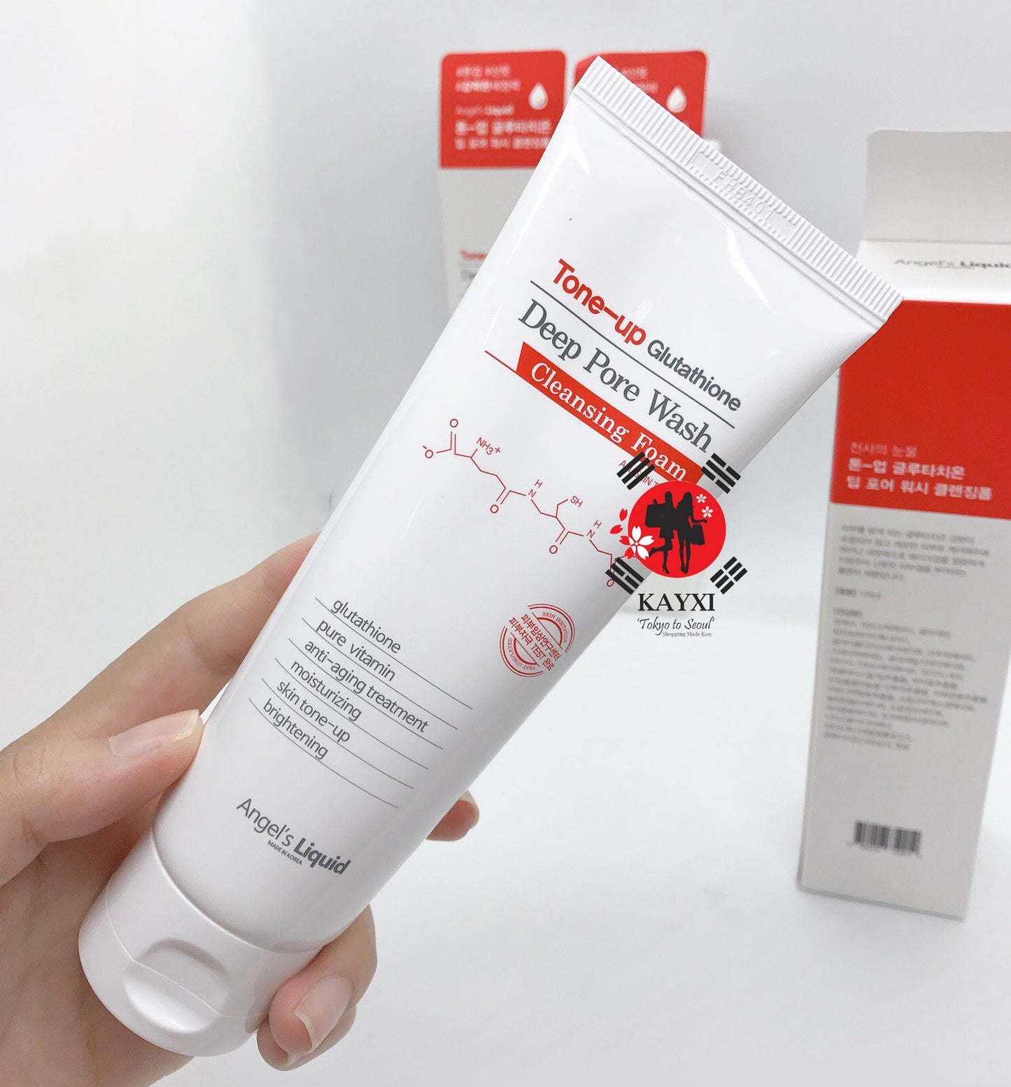 [ANGEL’S LIQUID]  Glutathione Cleansing Foam 120ml
