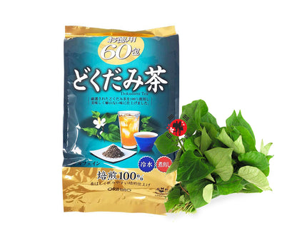 [ORIHIRO] Dokudami Tea Houttuynia Cordata 60 Teabags