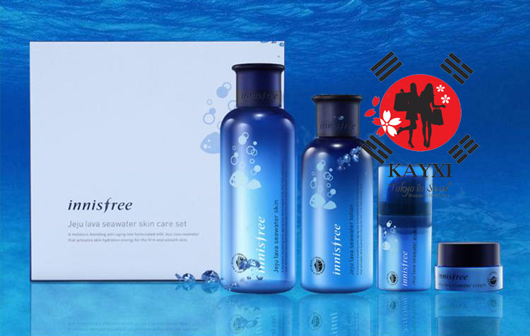 [INNISFREE] Jeju Lava Seawater Special Kit Mini 4 Items Kit Total 75ml
