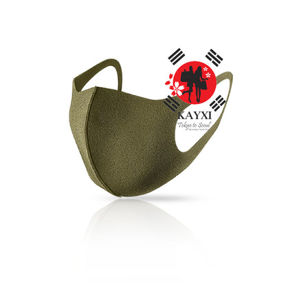 [ARAX] Pitta Mask – Khaki Anti-Pollution Face Mask 3 pcs