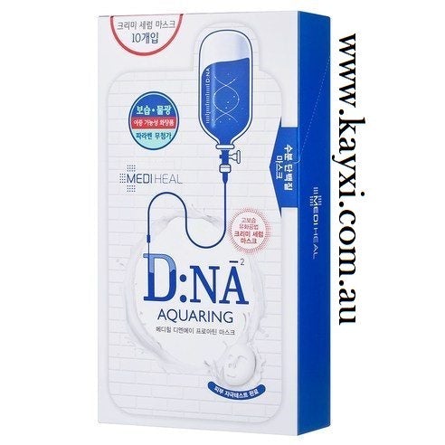 [MEDIHEAL] DNA Defense Natural Aquaring Proatin Mask 25g (10 Pieces)