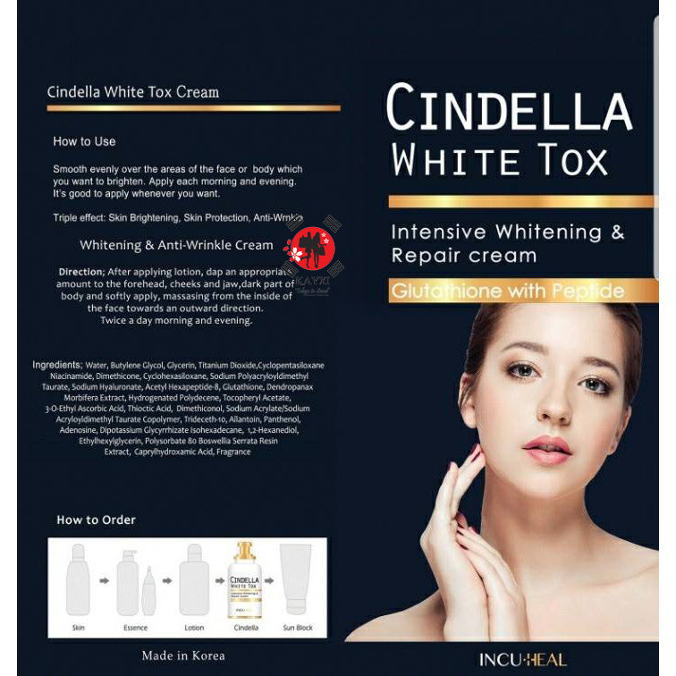 [INCUGEN] CINDELTOX White Cream 50ml