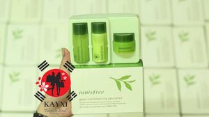 [INNISFREE] Green Tea Balancing Special Kit Mini 3 Items Kit Total 35ml