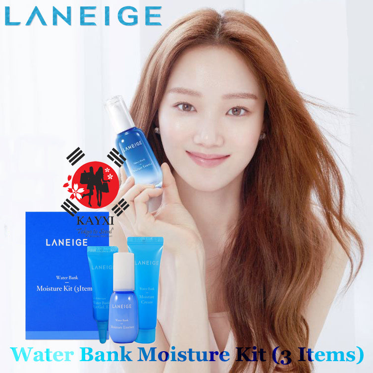 [LANEIGE]  Water Bank  Moisture Kit  3 Items (Sample Size)***(50% OFF)***