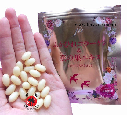 [PASODE] Shark Fin Collagen & Bird’s Nest Extract Capsules 30 Capsules