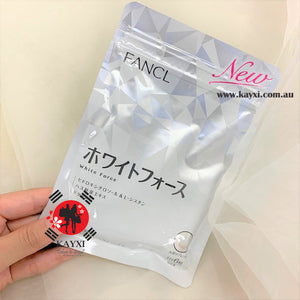 [FANCL] White Force Whitening Nutrition Supplements 30 tablets