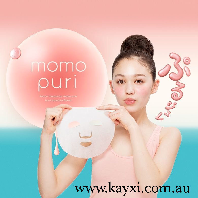 [BCL] Momo Puri Jelly Mask 4pcs per Pack