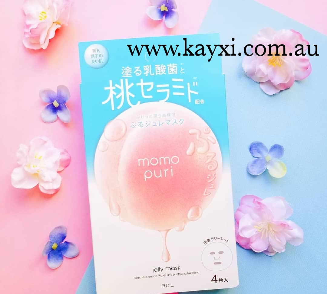 [BCL] Momo Puri Jelly Mask 4pcs per Pack