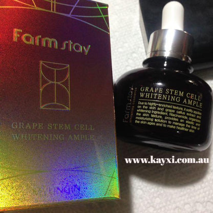 [FARM STAY] Grape Stem Cell Whitening Ample 30ml ***(Buy 1, GET 1 FREE)***